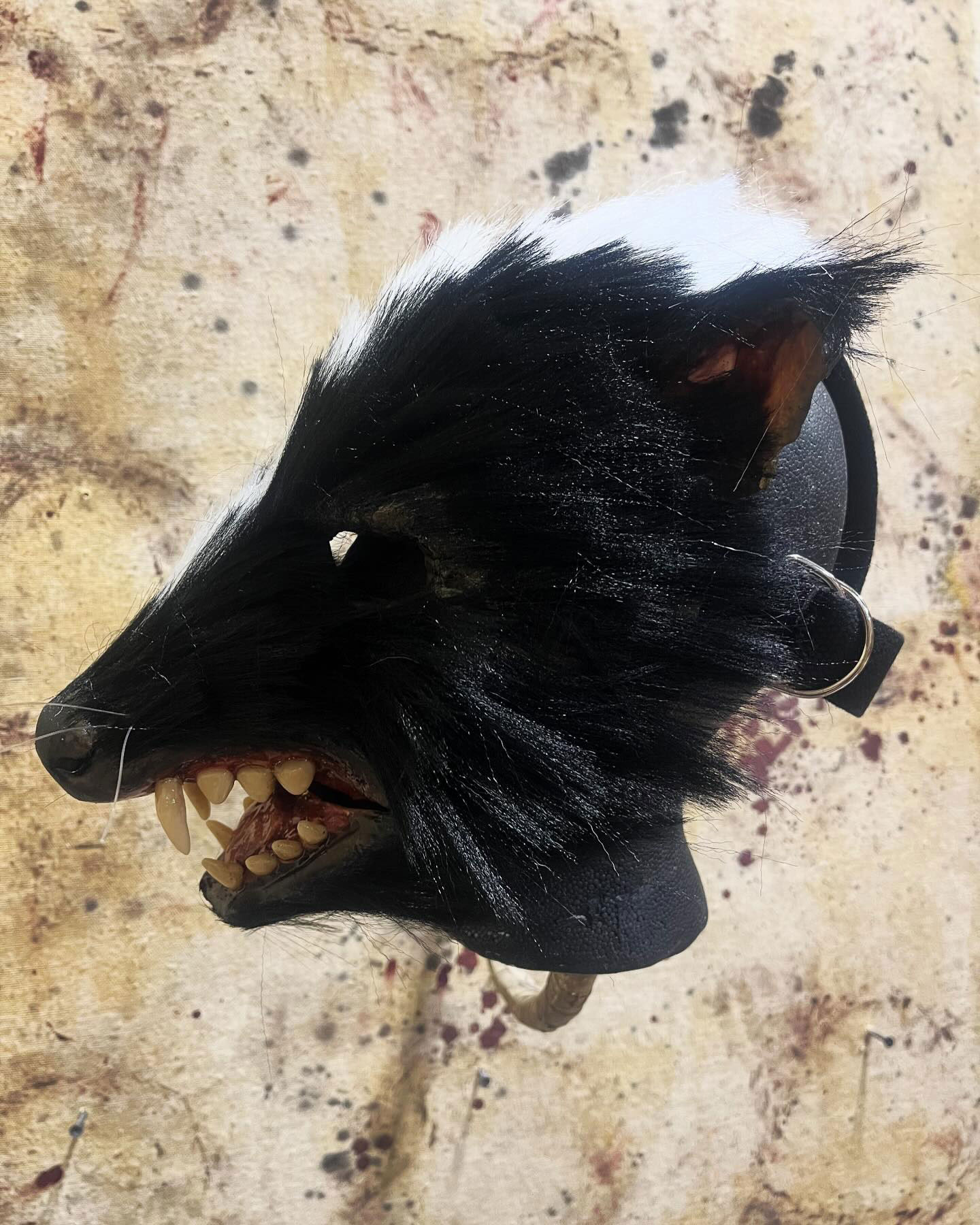 Skunk Roadkill Mask