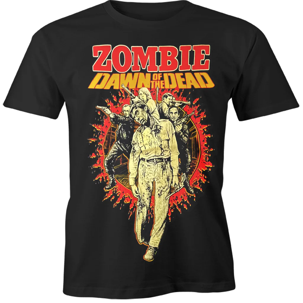 Pallbearer Press - Zombie: Dawn Of The Dead Flyboy T-Shirt