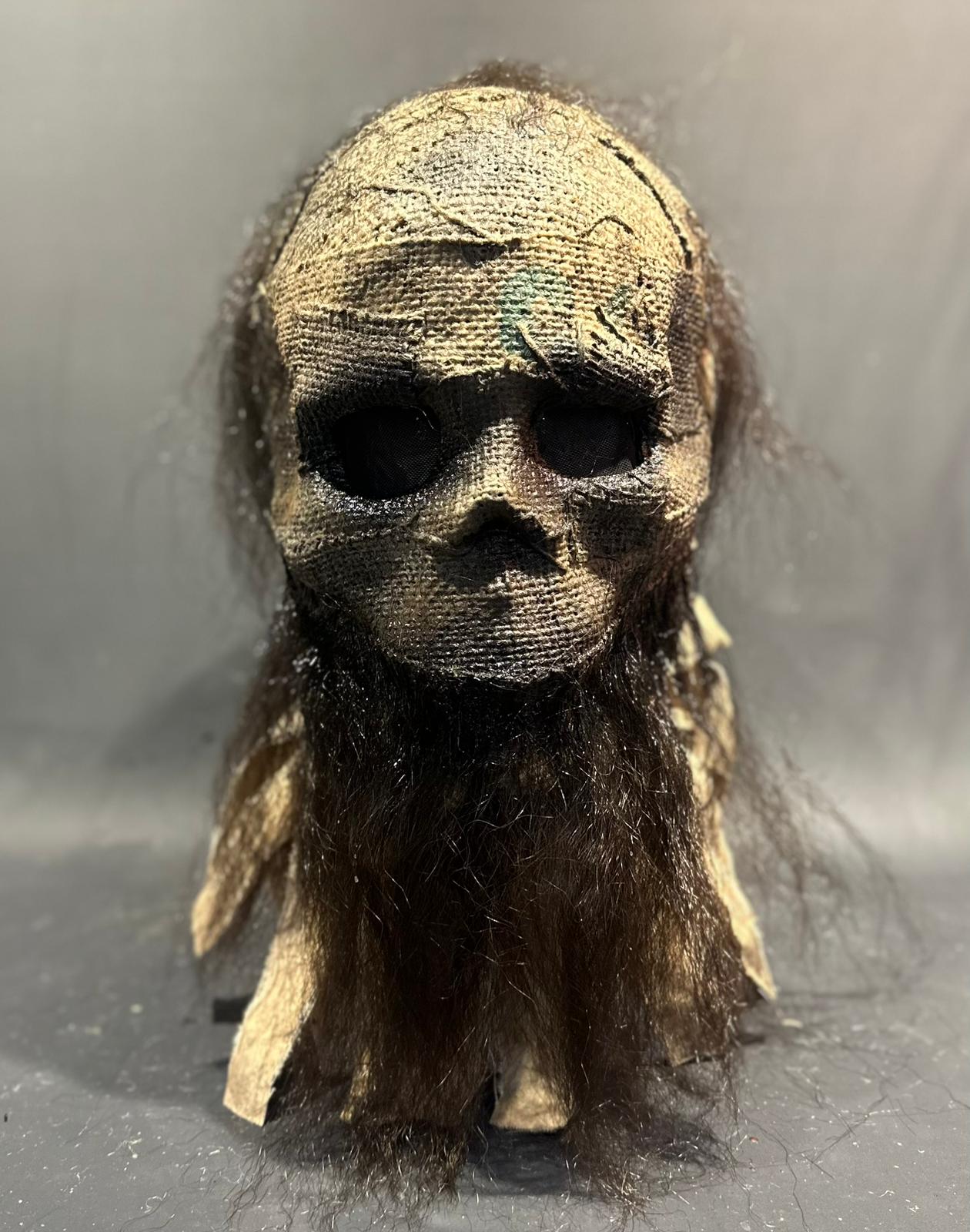 Deluxe Scarecrow Mask - Black Beard