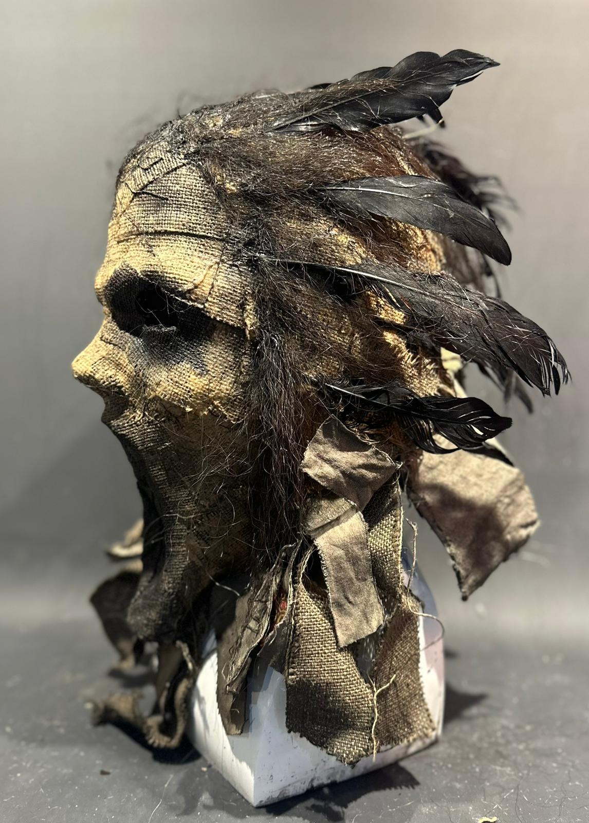 Deluxe Scarecrow Mask - The Carrion King