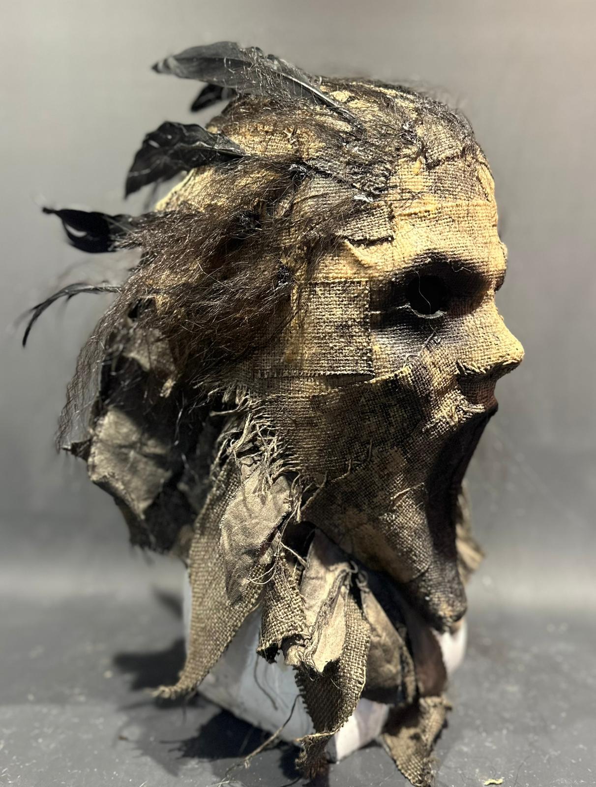 Deluxe Scarecrow Mask - The Carrion King