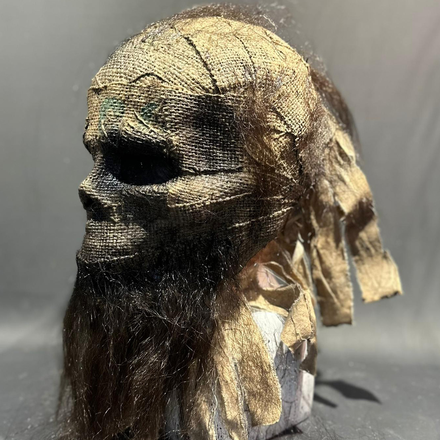 Deluxe Scarecrow Mask - Black Beard