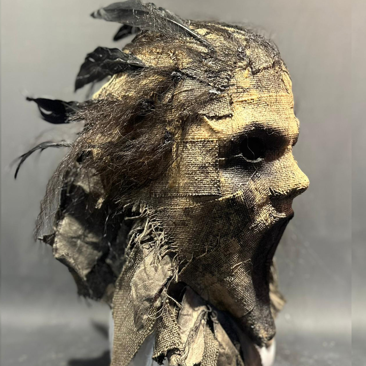 Deluxe Scarecrow Mask - The Carrion King