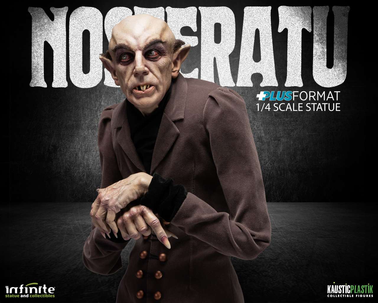 Infinite Statues Nosferatu - Count Orlok Plus Format 1/4 Scale Statue