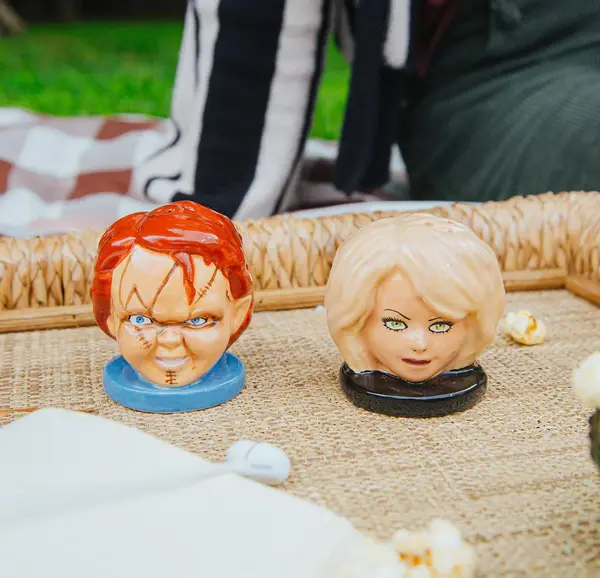 Chucky and Tiffany Salt and Pepper Set