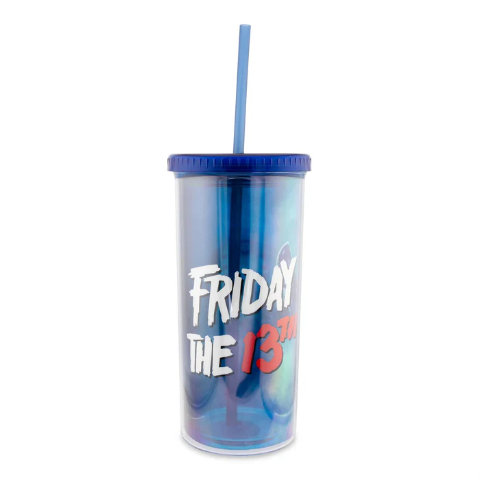 Friday The 13th Jason Carnival Cup with Straw