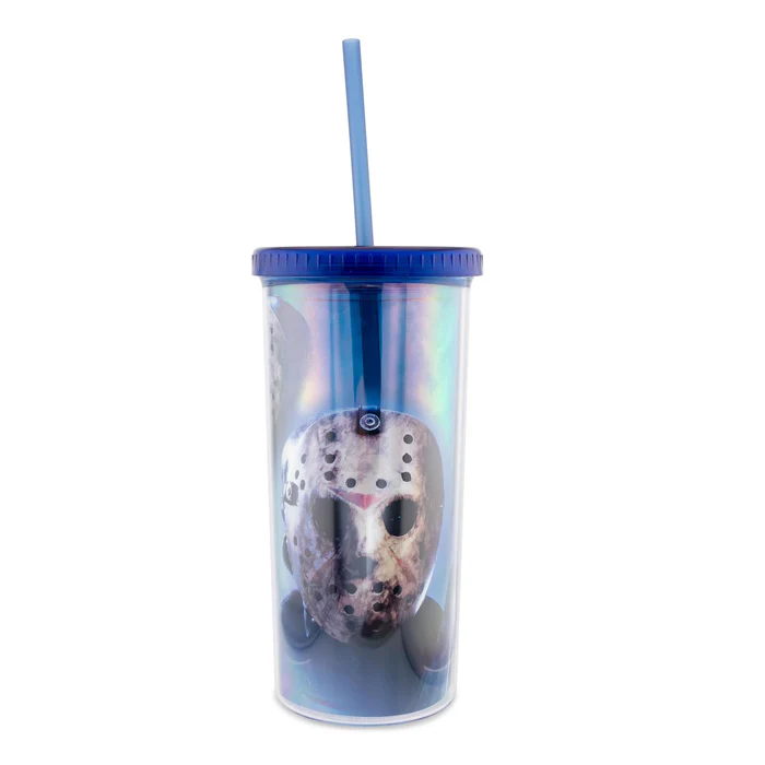 Friday The 13th Jason Carnival Cup with Straw