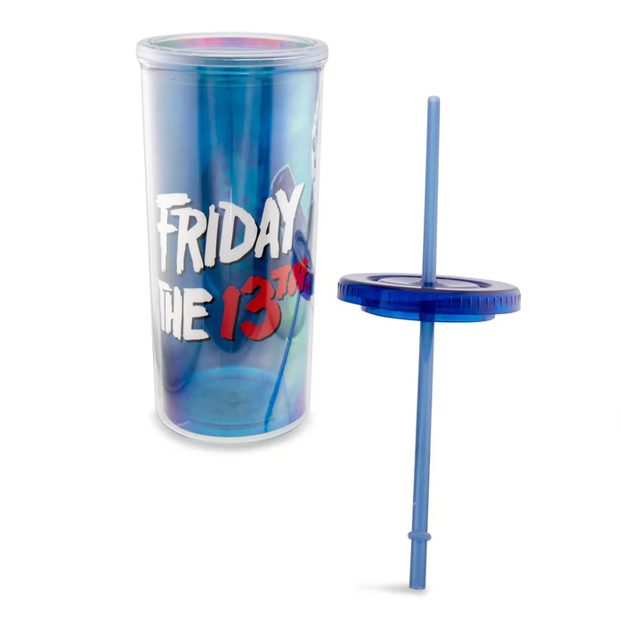 Friday The 13th Jason Carnival Cup with Straw