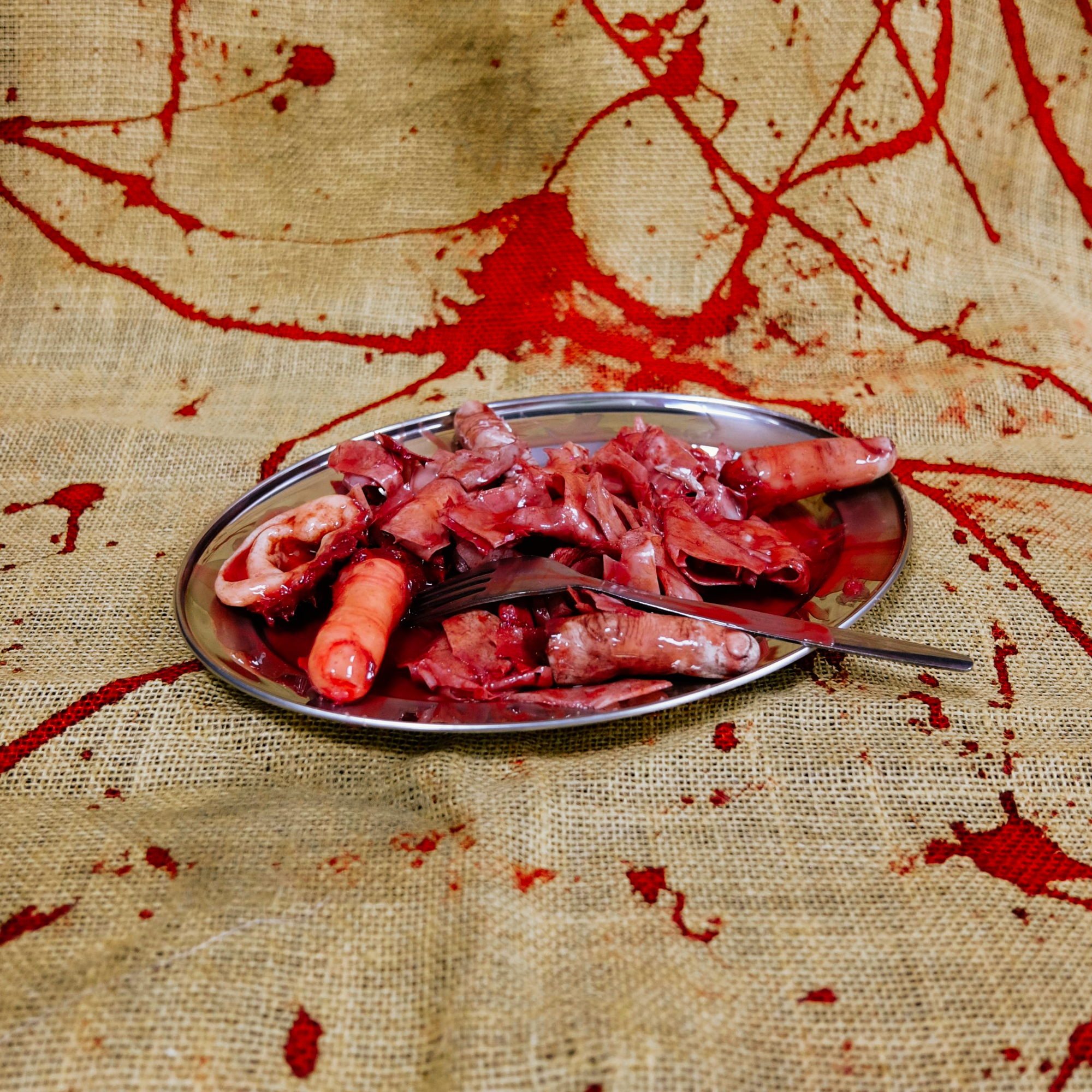 Gore Plate - 'Having an Old Friend for Dinner'