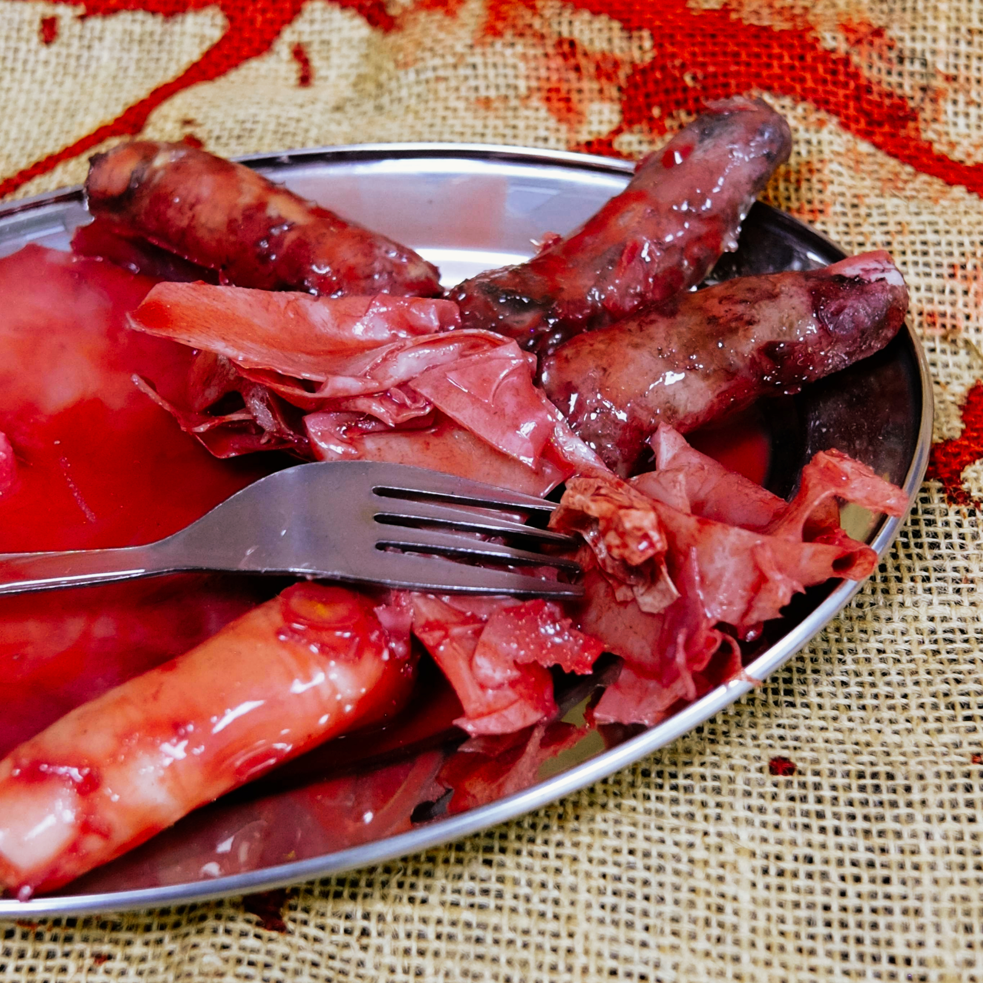 Gore Plate - Egg & Chips