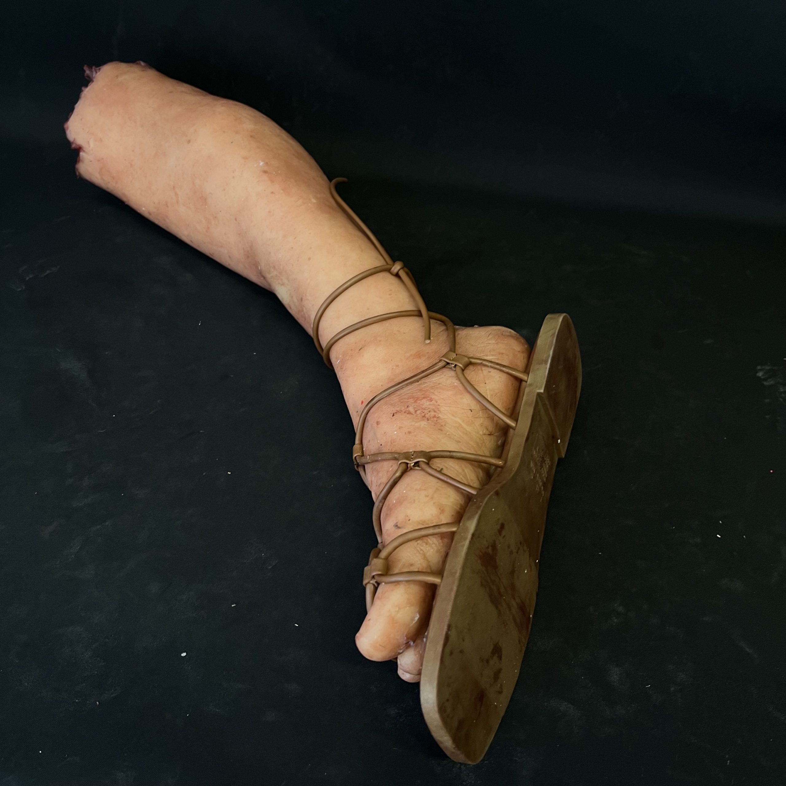 Silicone Severed Leg With Shoe - Female