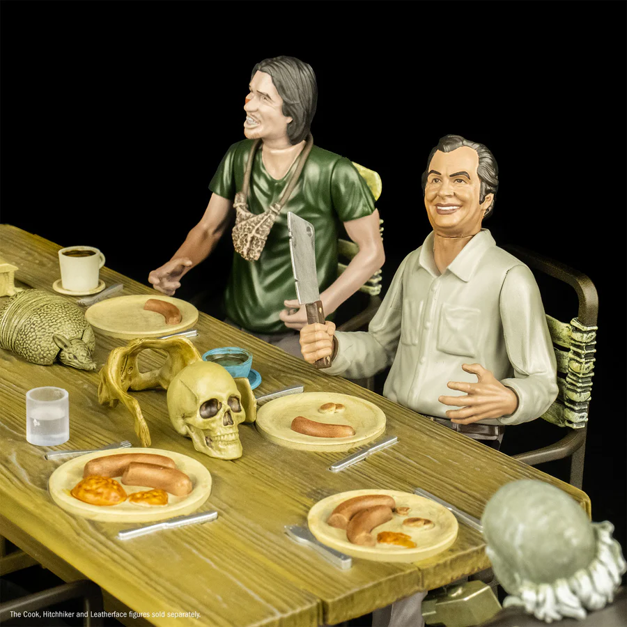 Texas Chainsaw Massacre (1974) Dinner Scene Playset