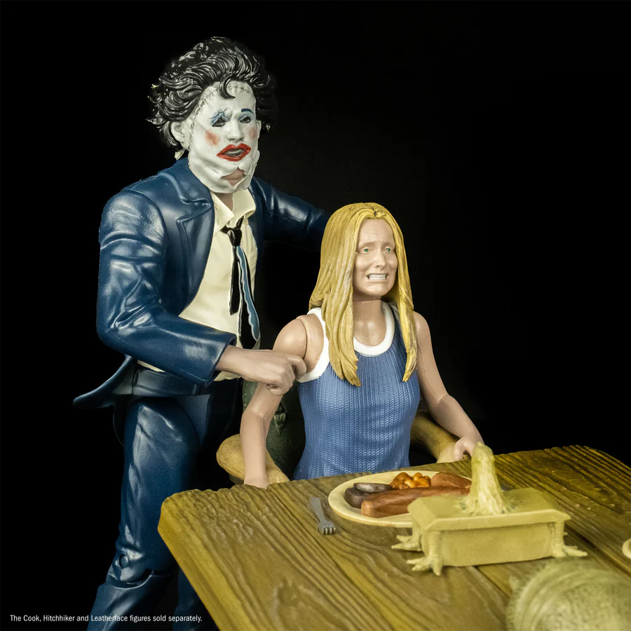 Texas Chainsaw Massacre (1974) Dinner Scene Playset