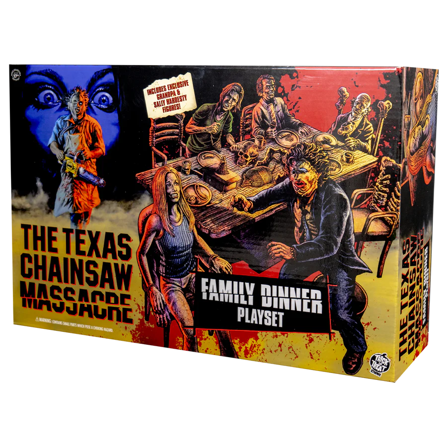 Texas Chainsaw Massacre (1974) Dinner Scene Playset