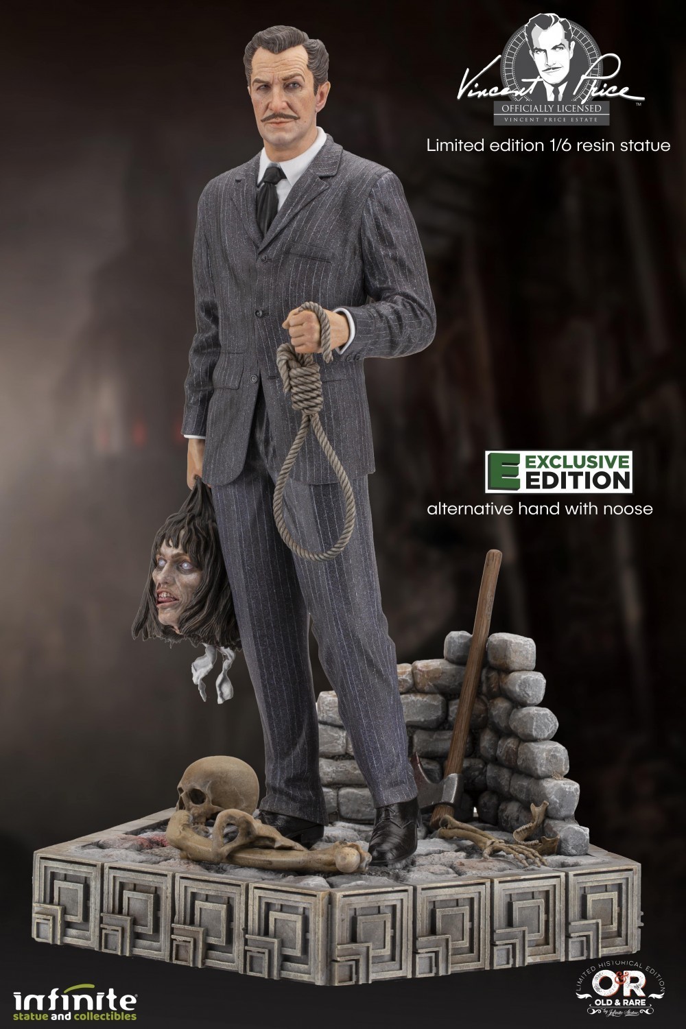 Vincent Price - Old & Rare 1/6 Resin Statue - EXCLUSIVE