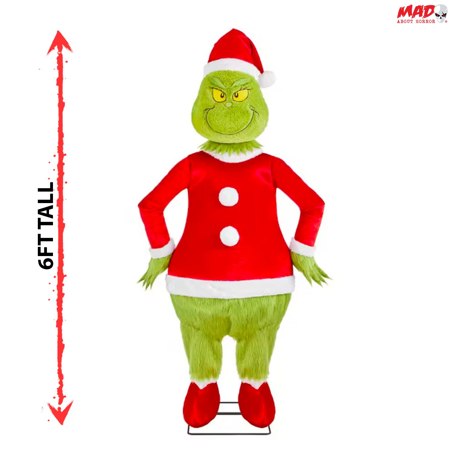 6ft Grinch Weihnachten Animated Prop