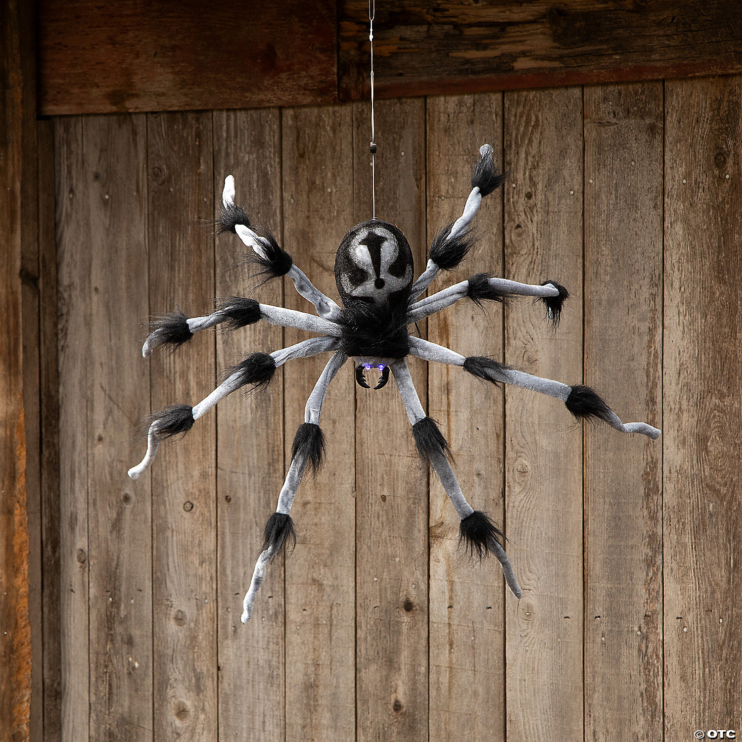 Animated 3ft Grey Floating Spider