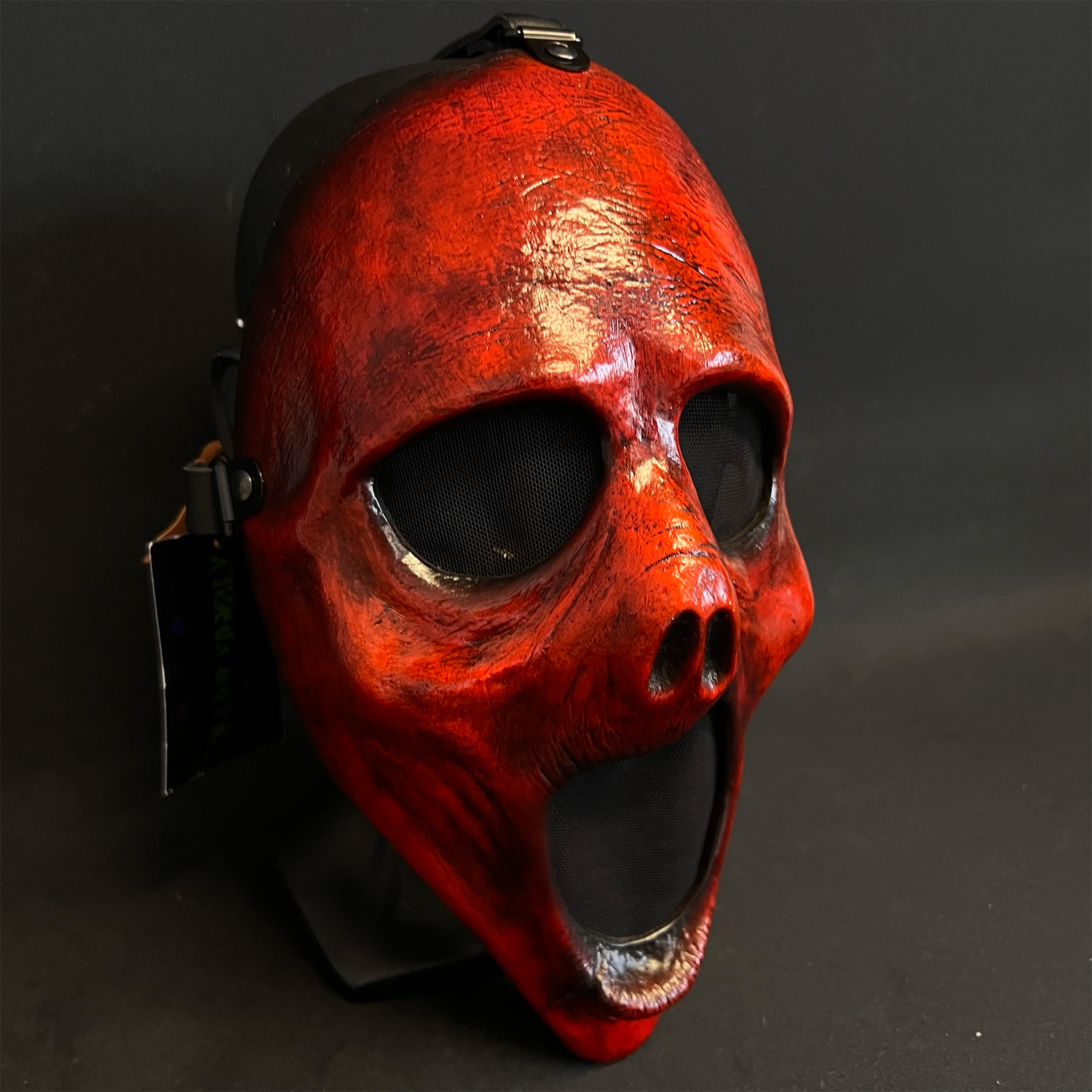 Sorrow Resin Mask - Candy Red