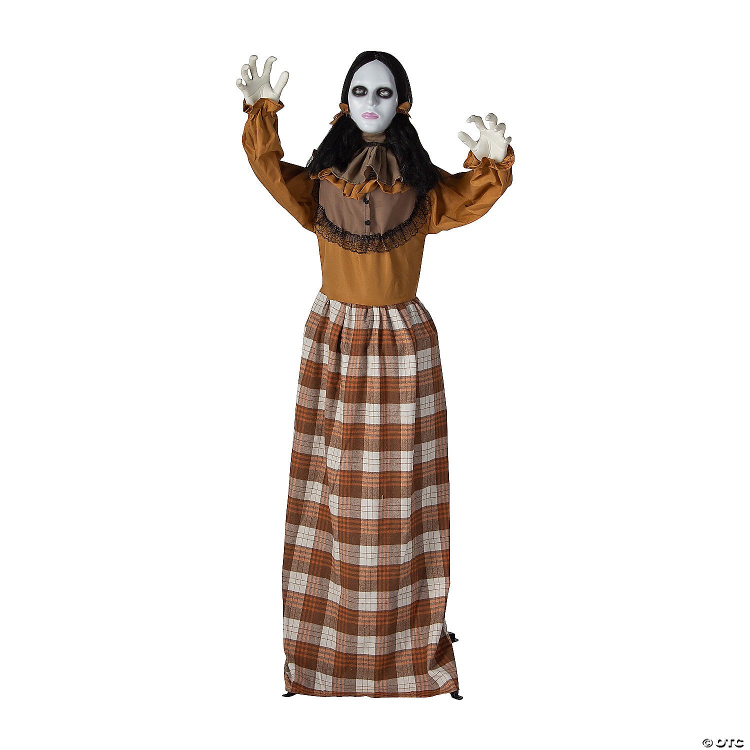 5ft Animated Pop Up Creepy Woman Halloween Prop