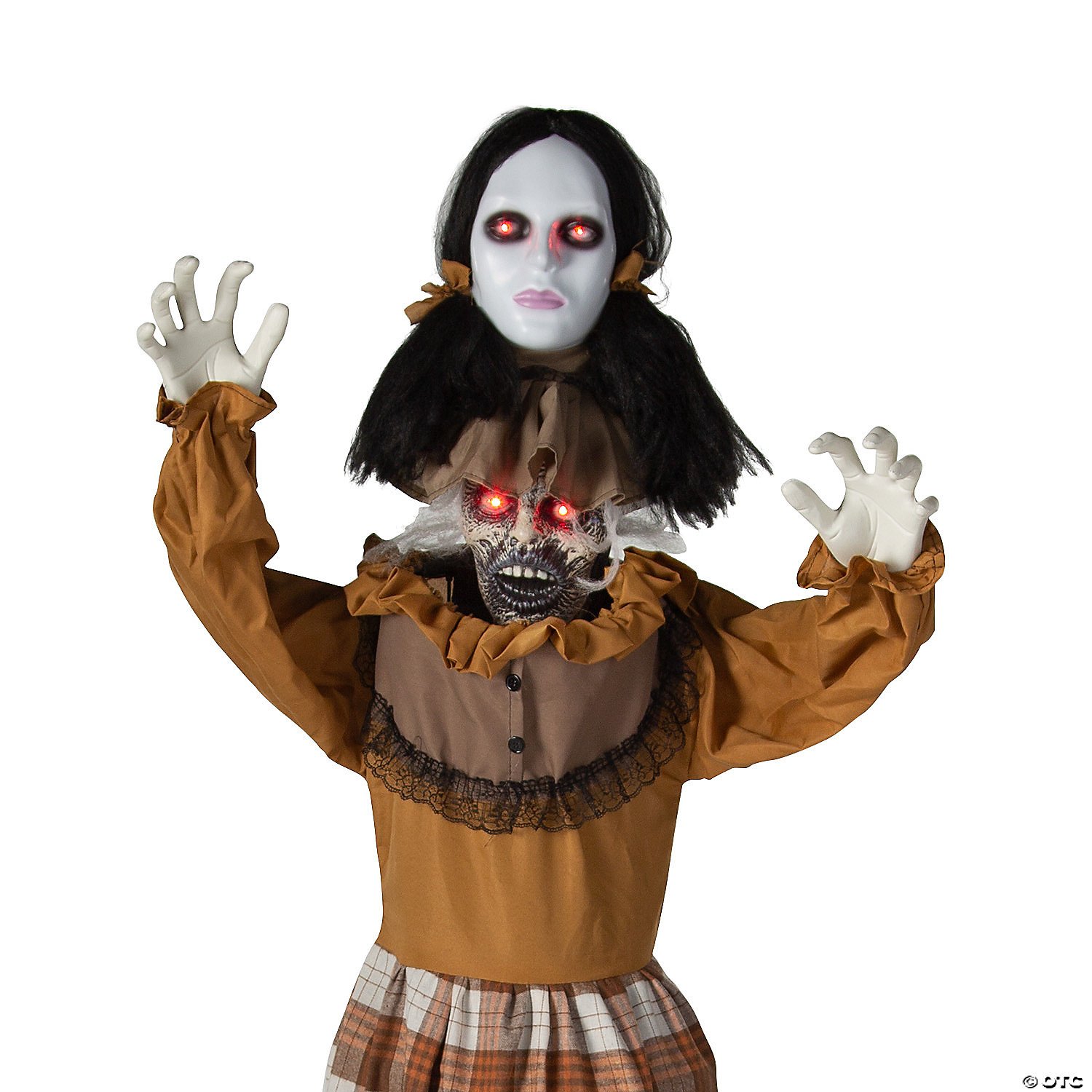 5ft Animated Pop Up Creepy Woman Halloween Prop