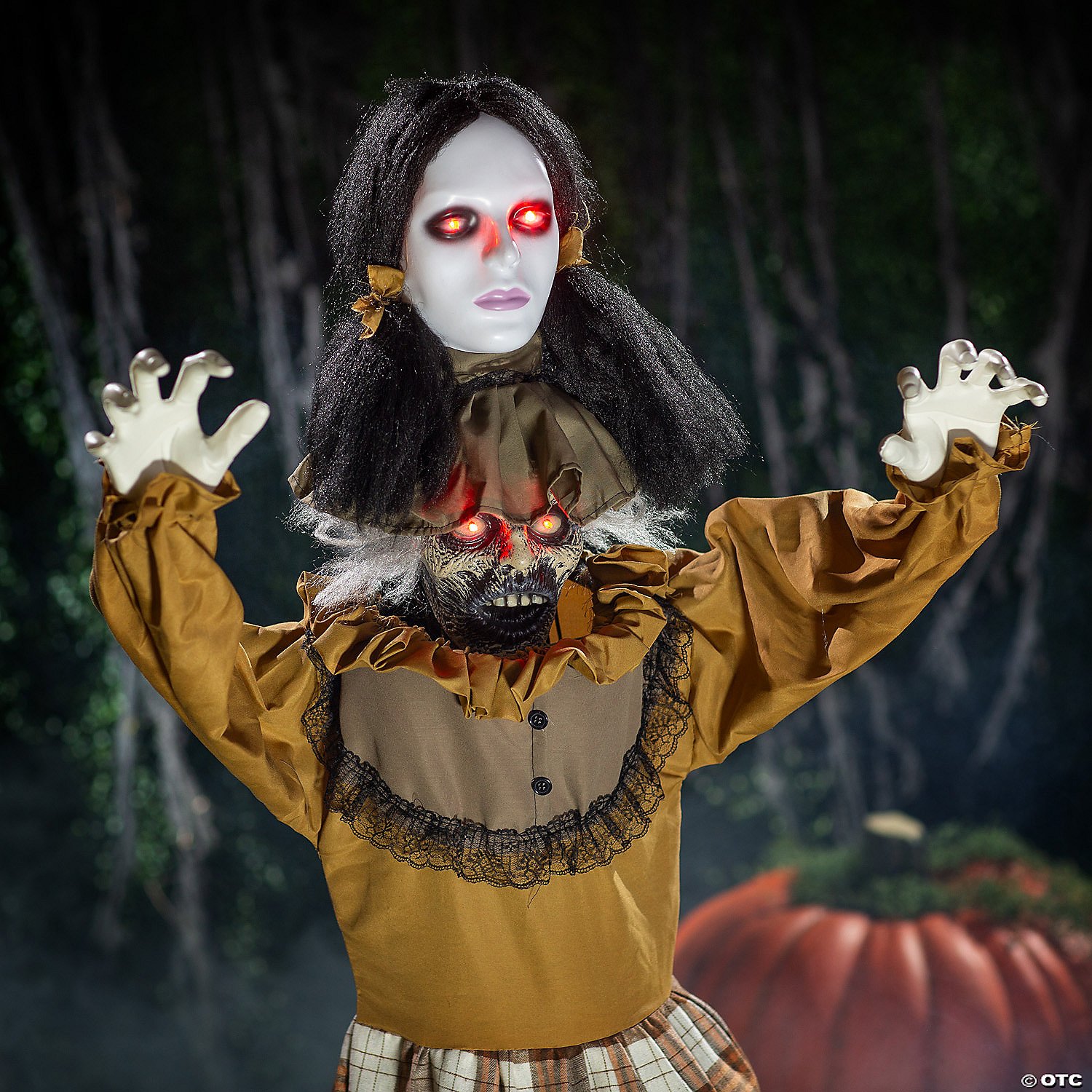 5ft Animated Pop Up Creepy Woman Halloween Prop