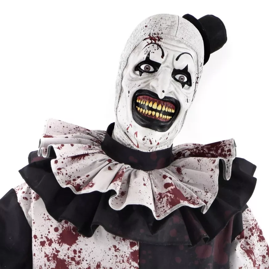 6.5ft Terrifier Art the Clown Animated Prop (Bloody)