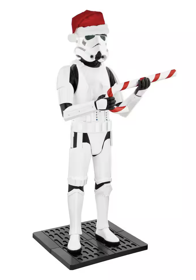 6ft Christmas Stormtrooper Animated Prop