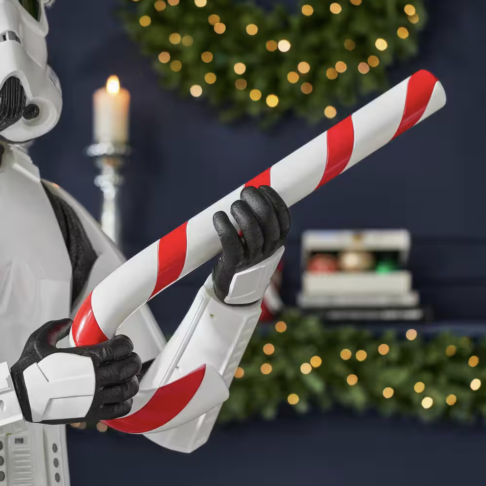 6ft Christmas Stormtrooper Animated Prop