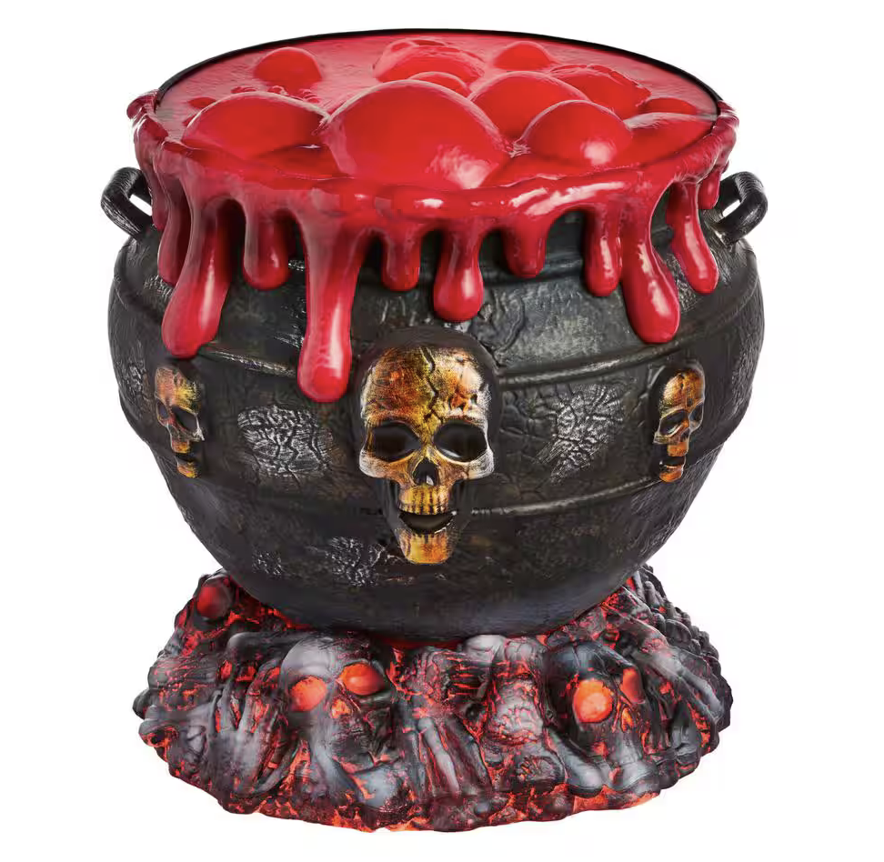 Giant Oozing Cauldron Halloween Decoration