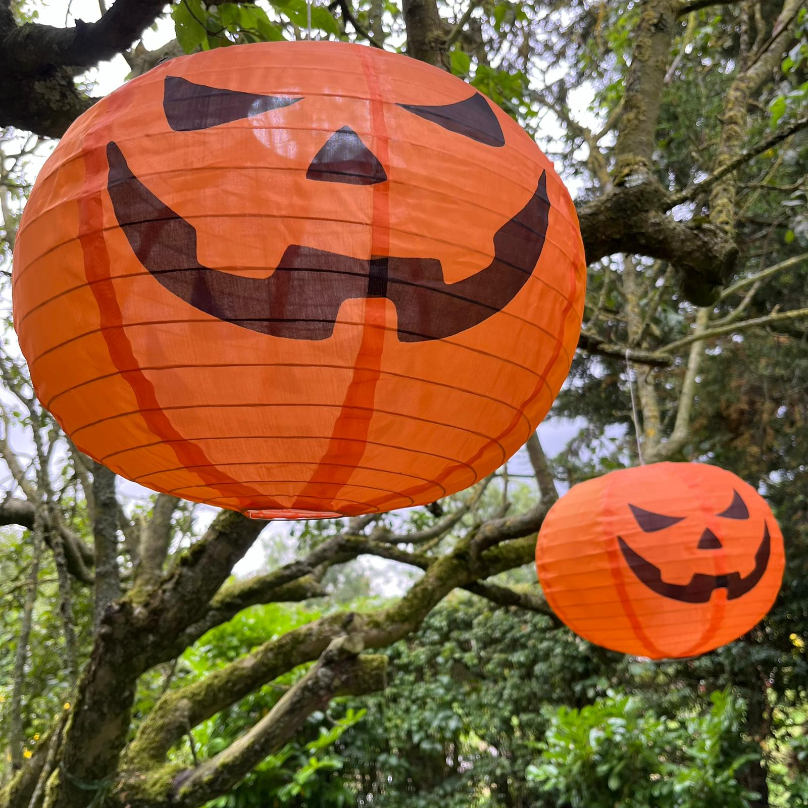 Large Outdoor Pumpkin Lanterns (Bulk Buy 50 pieces)