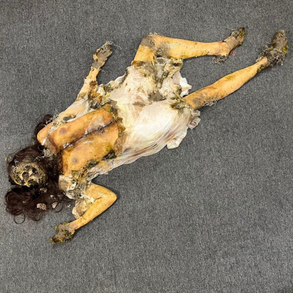 Life size female body Exhumed