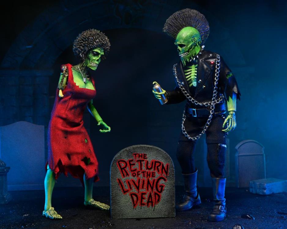 NECA Return of the Living Dead - Trash and Suicide Clothed Action Figure 2-Pack