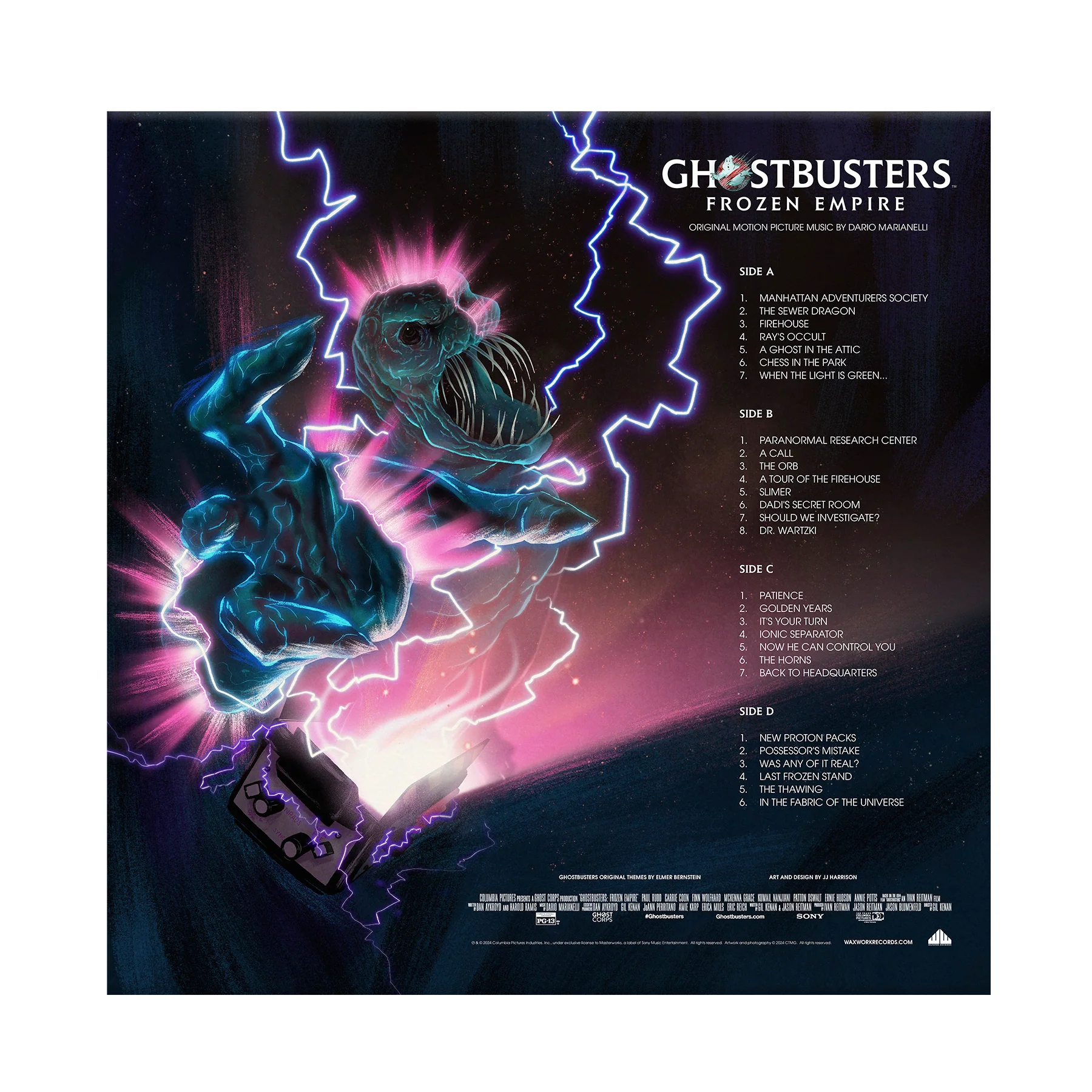 Waxwork Records - Ghostbusters : Frozen Empire - PRE ORDER