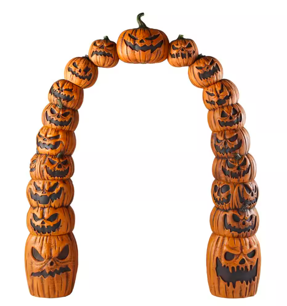 7.5ft Jack-o-Lantern Pumpkin Archway