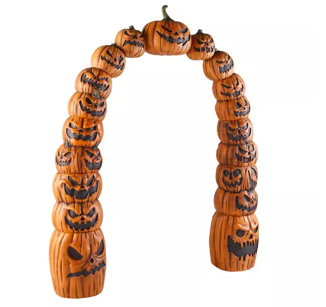 7.5ft Jack-o-Lantern Pumpkin Archway