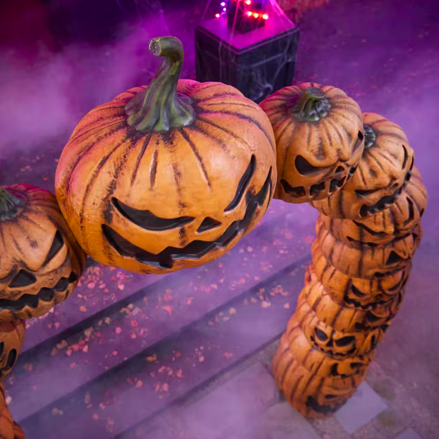 7.5ft Jack-o-Lantern Pumpkin Archway