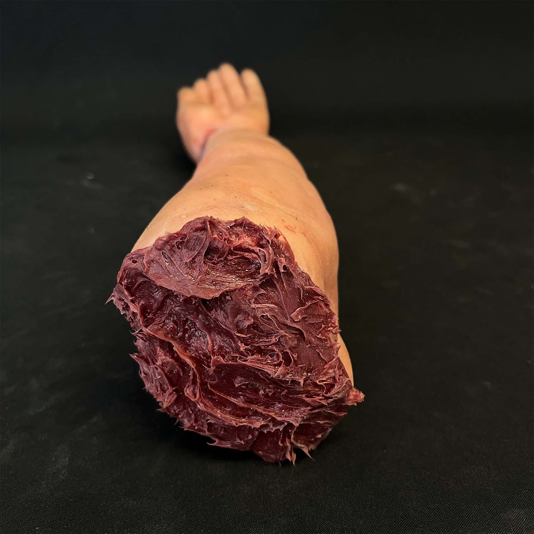 Silicone Severed Arm With Wounds - Female