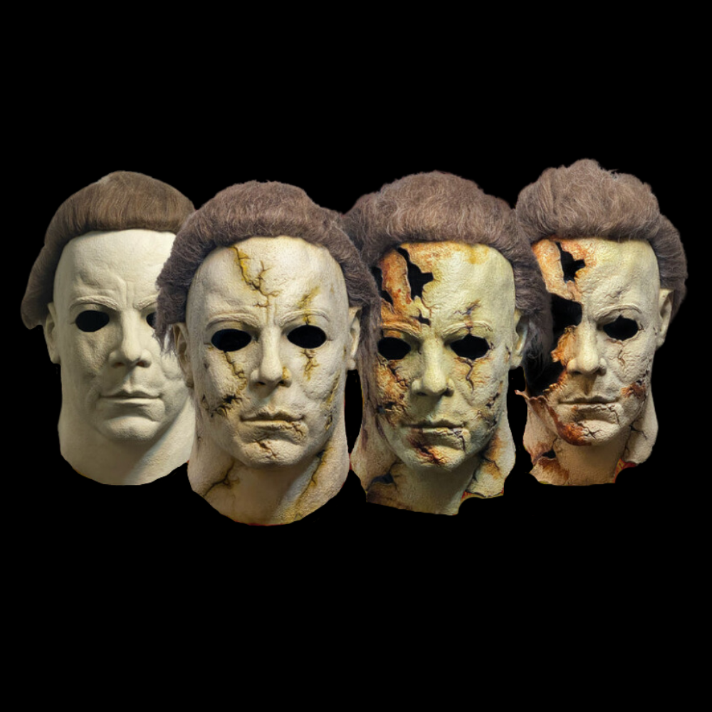 Latex-Roboter-Masken