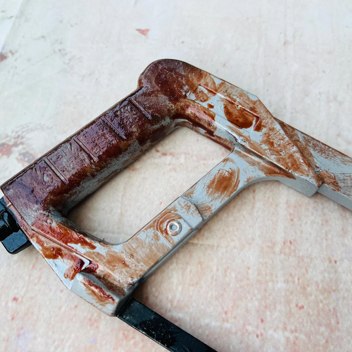 Bloody Hacksaw Prop