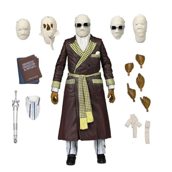 Offiziell lizenzierte NECA Invisible Man Figur