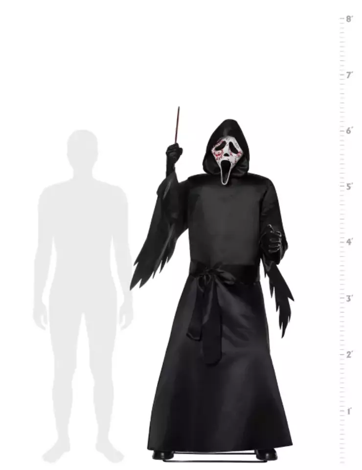 6ft Deluxe Ghostface Animated Prop