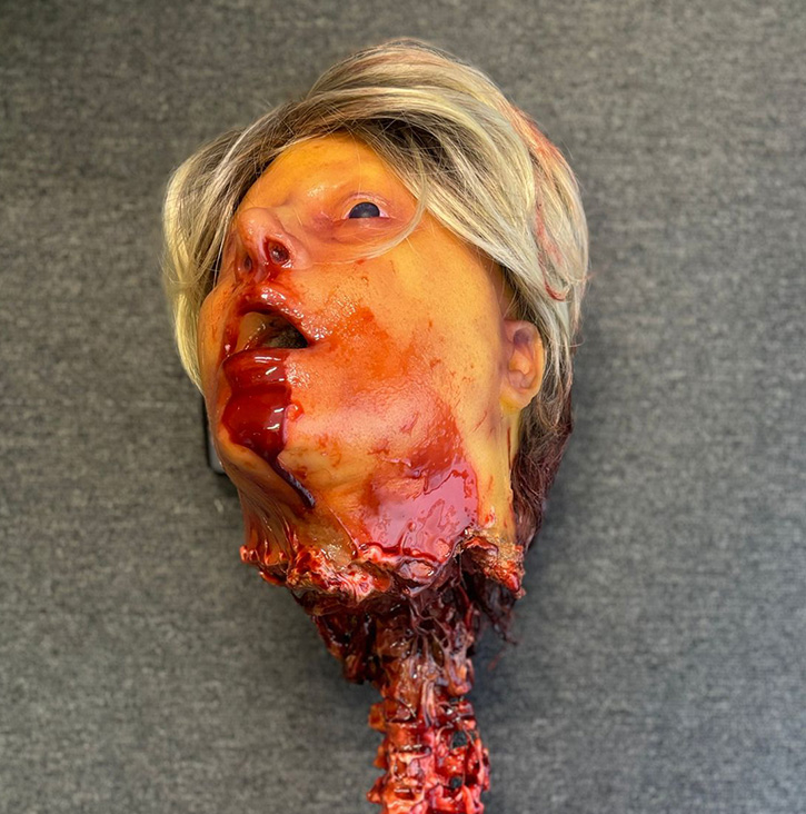 Severed Head With Spine - Bobby