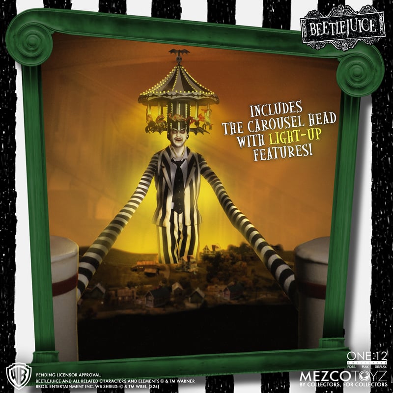 MEZCO Beetlejuice (1988) One:12 Collective Deluxe