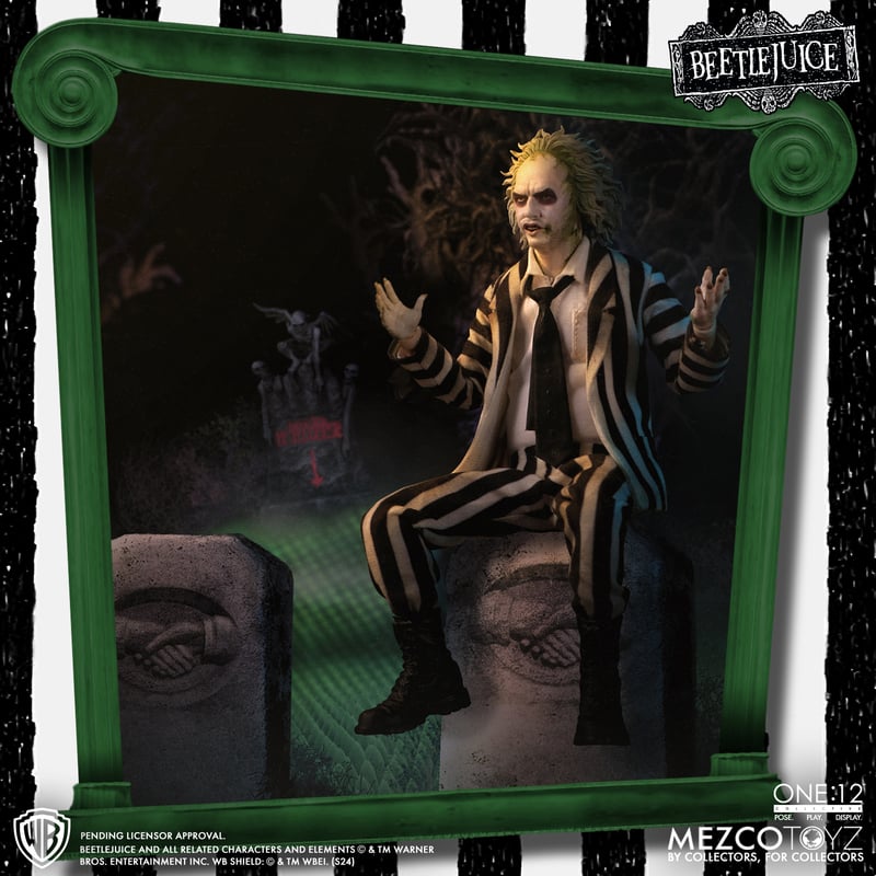 MEZCO Beetlejuice (1988) One:12 Collective Deluxe