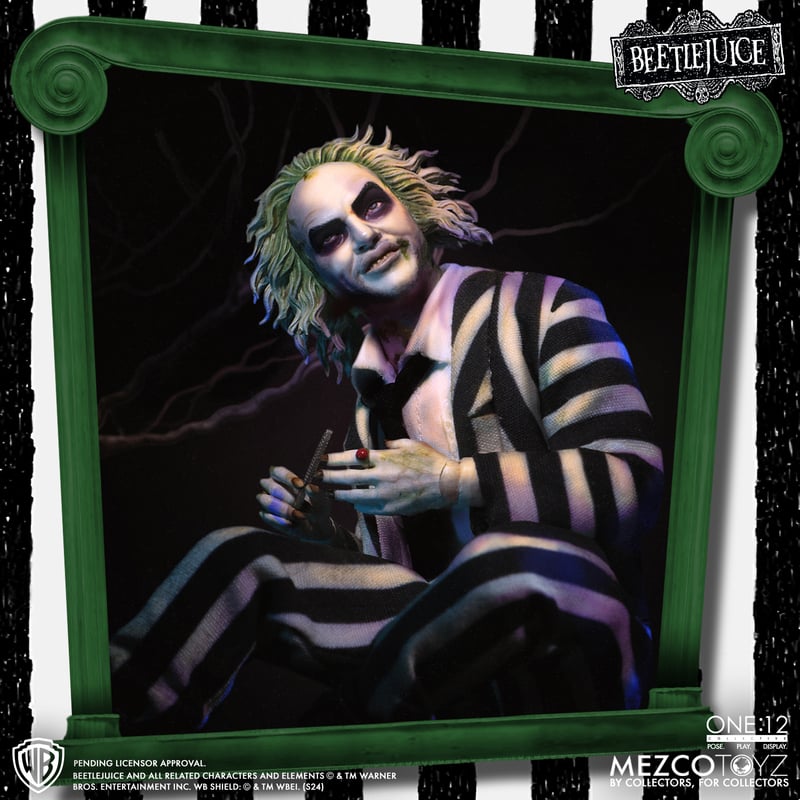 MEZCO Beetlejuice (1988) One:12 Collective Deluxe