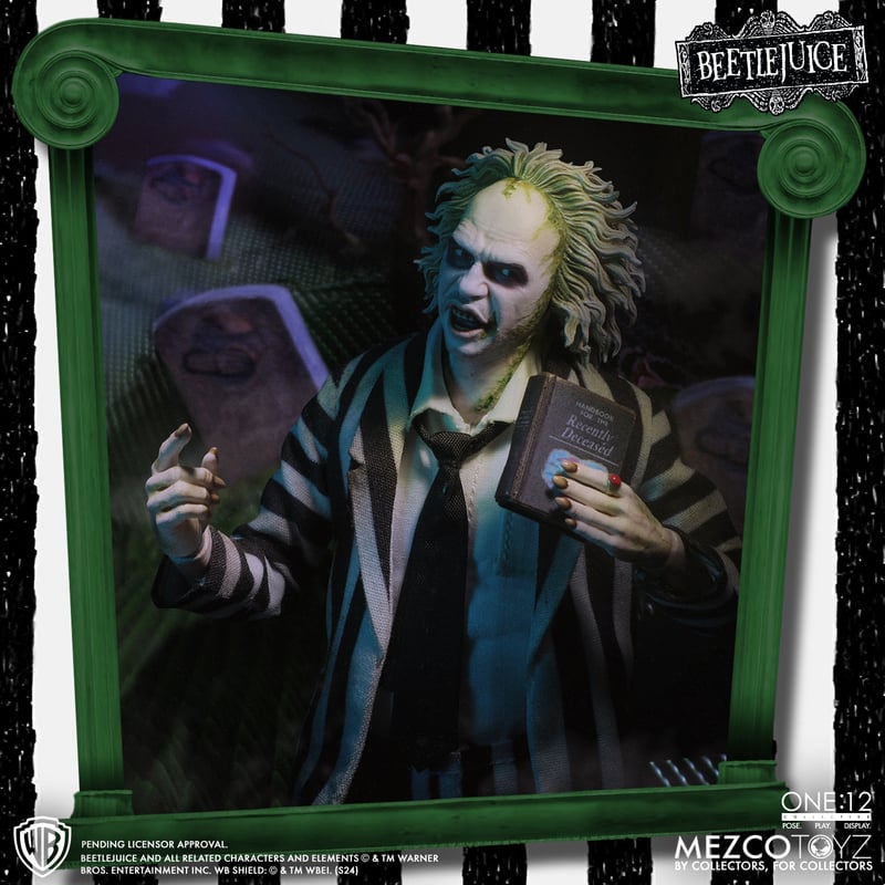 MEZCO Beetlejuice (1988) One:12 Collective Deluxe