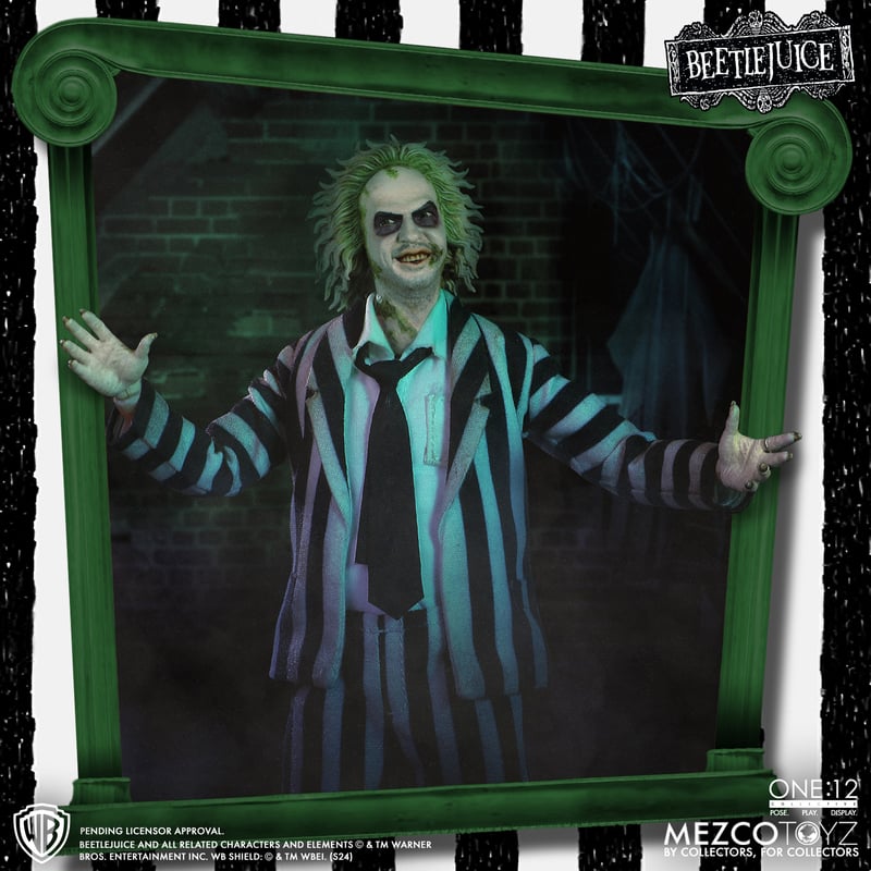 MEZCO Beetlejuice (1988) One:12 Collective Deluxe