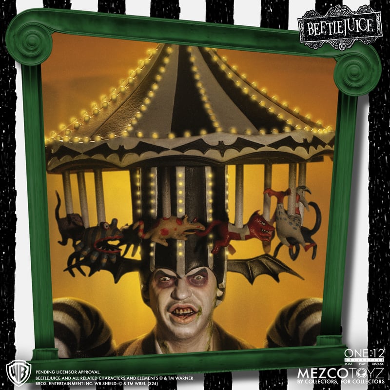 MEZCO Beetlejuice (1988) One:12 Collective Deluxe