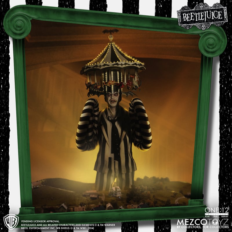 MEZCO Beetlejuice (1988) One:12 Collective Deluxe