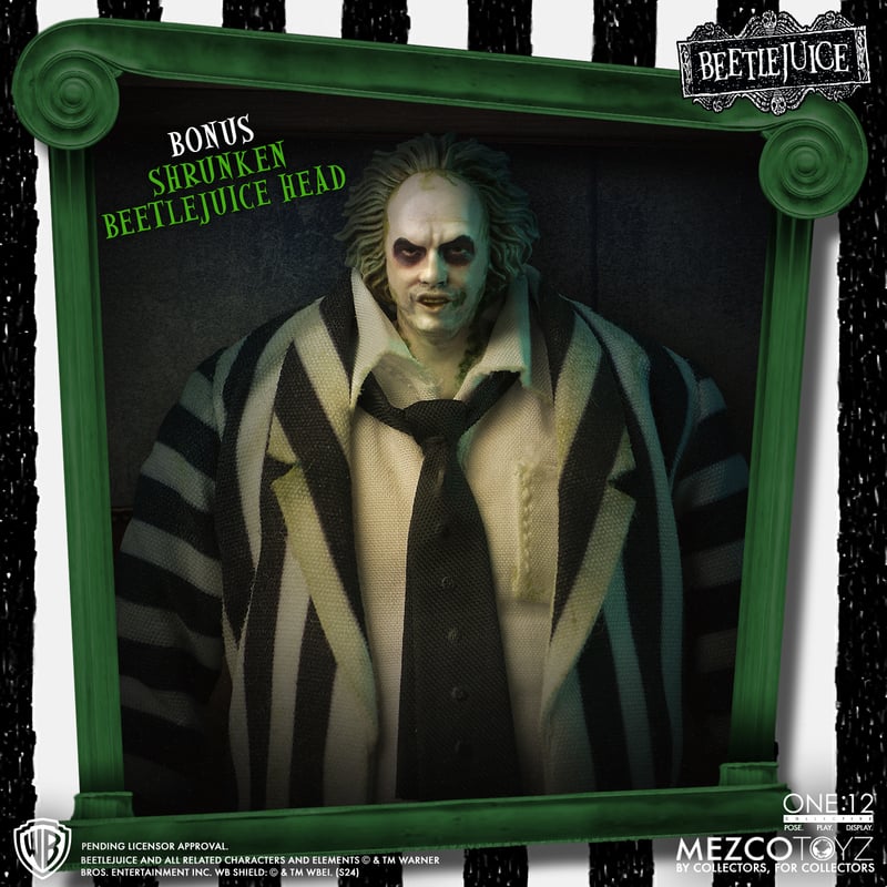 MEZCO Beetlejuice (1988) One:12 Collective Deluxe